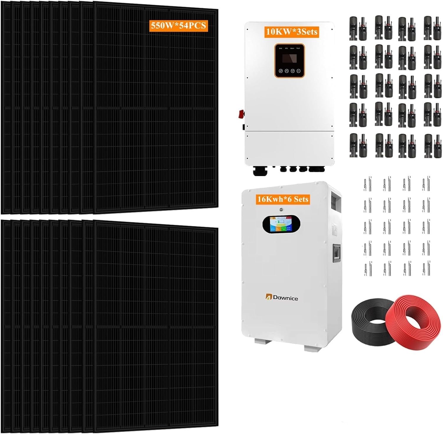 Image 1 of best hybrid solar power system kit