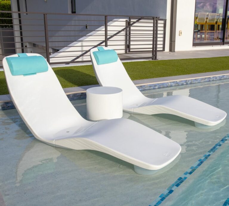 Image 1 of best in pool lounge chairs for sun shelf