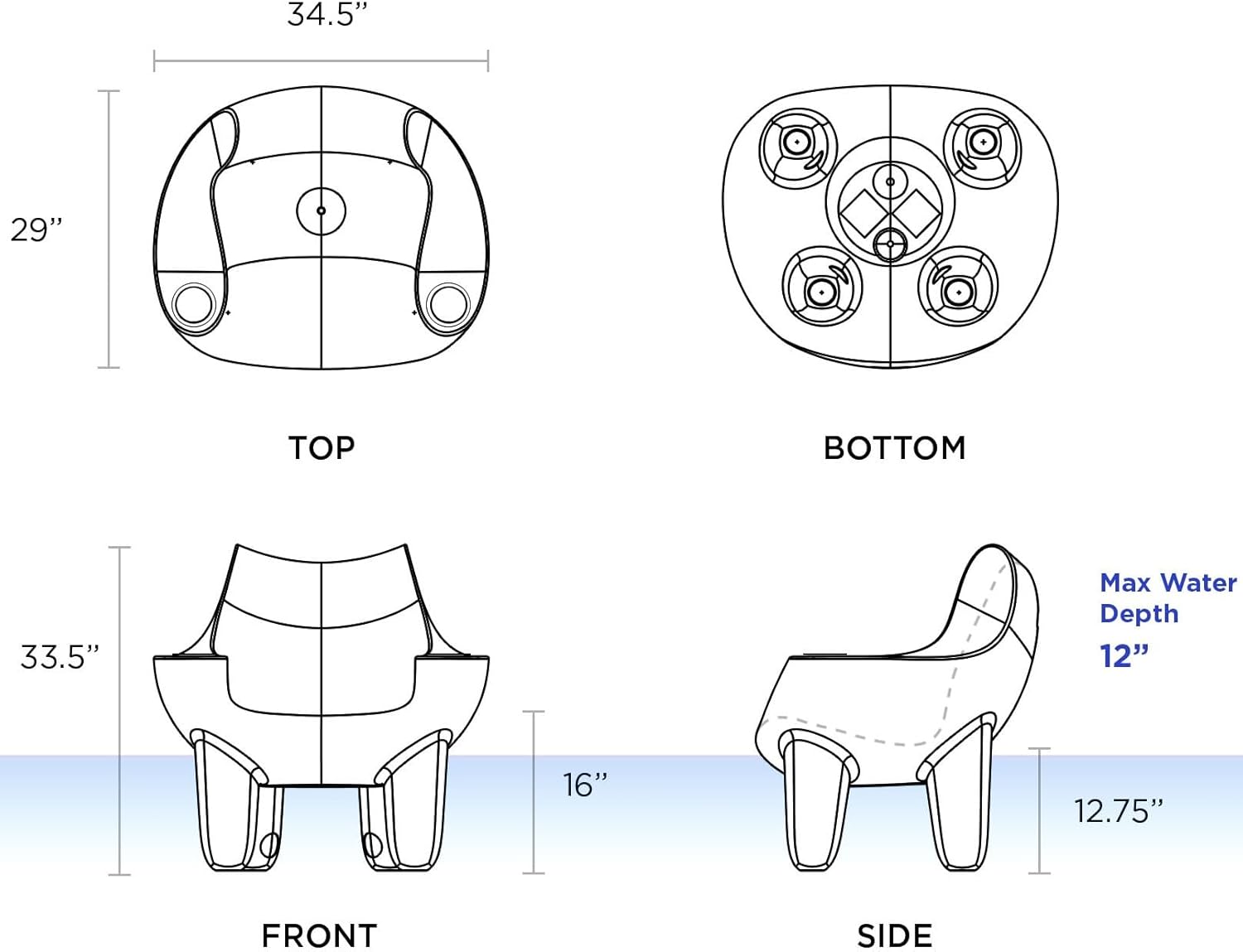 best in pool lounge chairs,should I buy in pool chairs,in pool lounge chairs pros cons,best pool chairs for tanning ledge,in pool chairs 500 lbs capacity,Tenjam Mibster chair worth buying unboxing and complete package contents