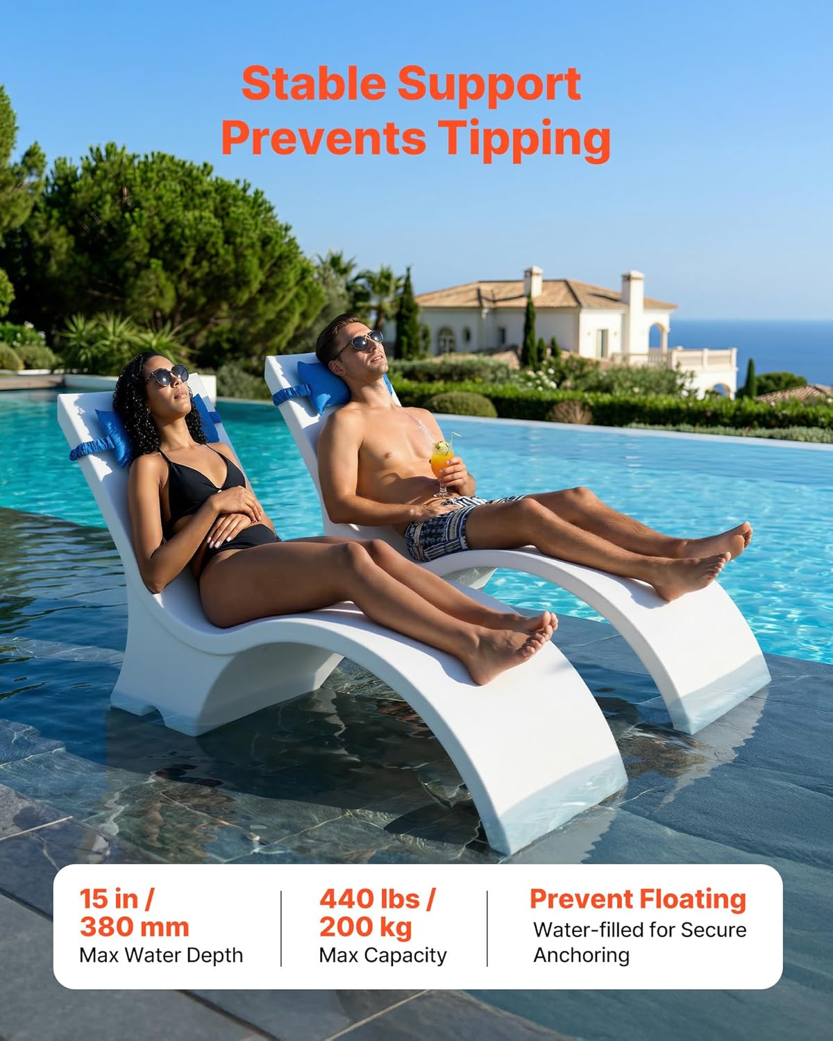 best in pool lounger chairs,VEVOR pool lounger water weighted,should I buy in pool chaise lounger,pool lounger chairs anti floating,best pool lounger for sun shelf,in pool lounger chairs pros cons performance testing and real-world results