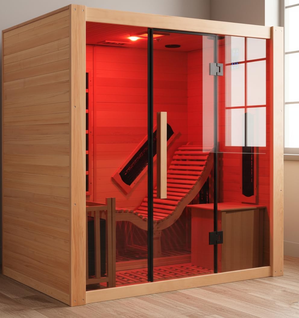 Image 1 of best indoor sauna for home