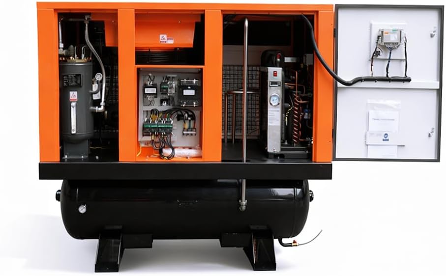 Best Industrial Air Compressor: Our Expert Hands-On Experience 3 Step-by-step guide for best industrial air compressor,industrial air compressor worth buying,best air compressor for auto shop,rotary screw compressor pros cons,Trollastor JGYL-20A honest,should I buy a 20HP air compressor - complete tutorial