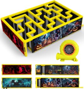 Image 1 of best inflatable maze haunted house