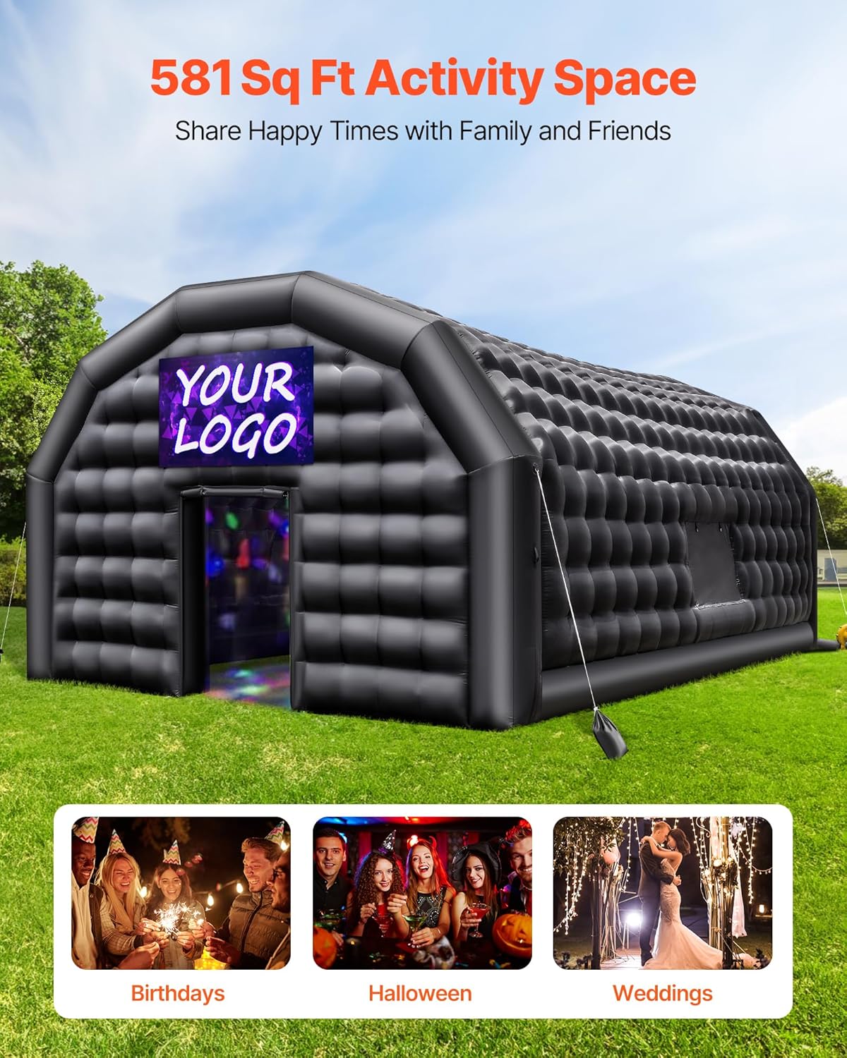 best inflatable party tent for events,inflatable party tent worth buying,best inflatable nightclub for parties,inflatable party tent pros cons,should i buy an inflatable party tent,VEVOR inflatable nightclub vs alternatives unboxing and complete package contents