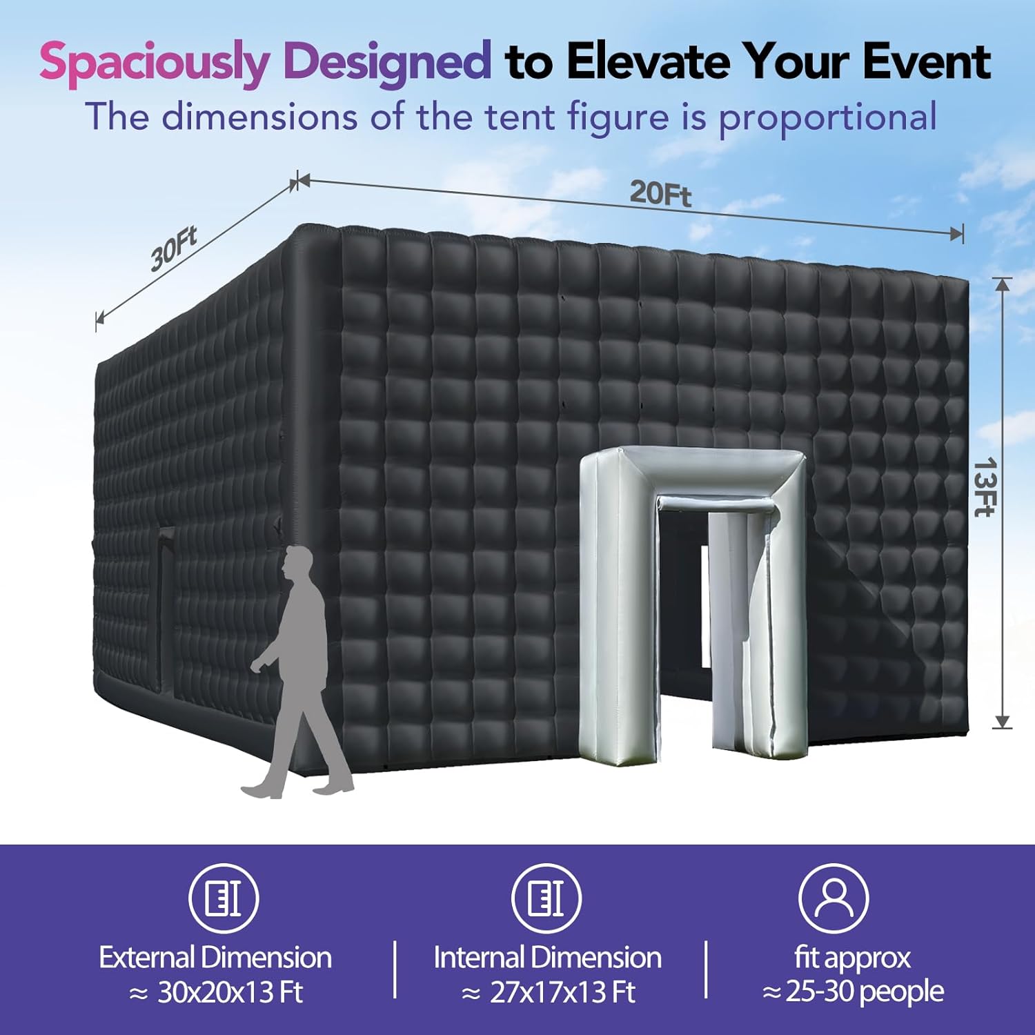 best inflatable party tent for events,inflatable nightclub tent worth buying,should I buy inflatable party tent,inflatable event tent pros cons,inflatable party tent vs gazebo,best inflatable tent for outdoor parties unboxing and complete package contents
