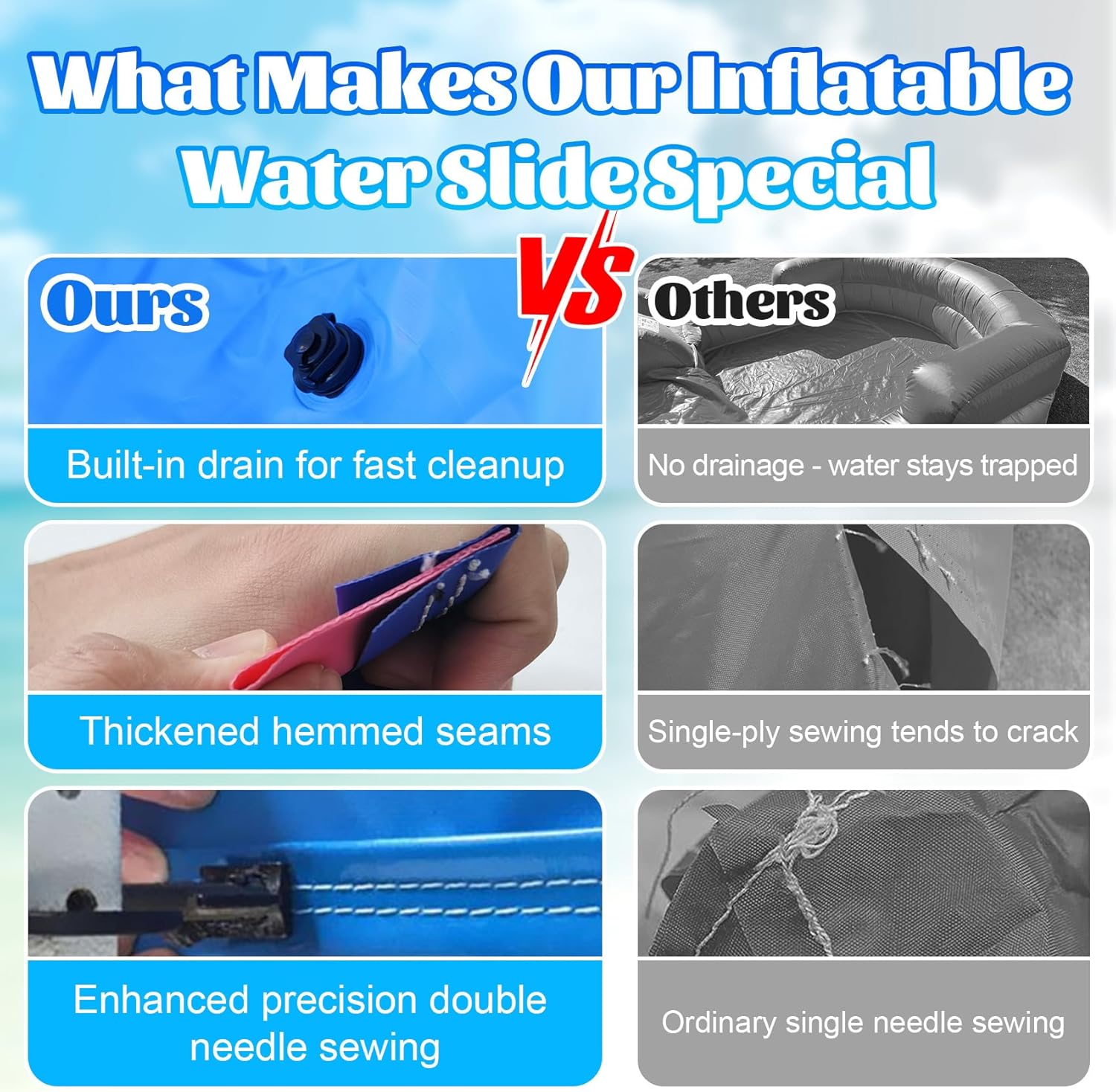 best inflatable water slide for adults kids,should I buy a commercial water slide,inflatable water slide vs bounce house,heavy duty water slide pros cons,water slide worth buying for backyard,best water slide for family use performance testing and real-world results