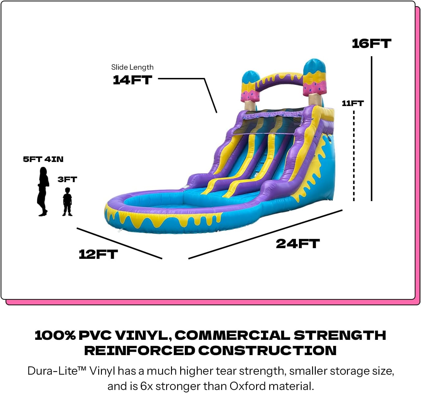 best inflatable water slide for backyard,dual lane water slide pros cons,commercial PVC water slide vs nylon,ice pop water slide worth buying,should I buy a 16ft water slide,best water slide for car and home use unboxing and complete package contents
