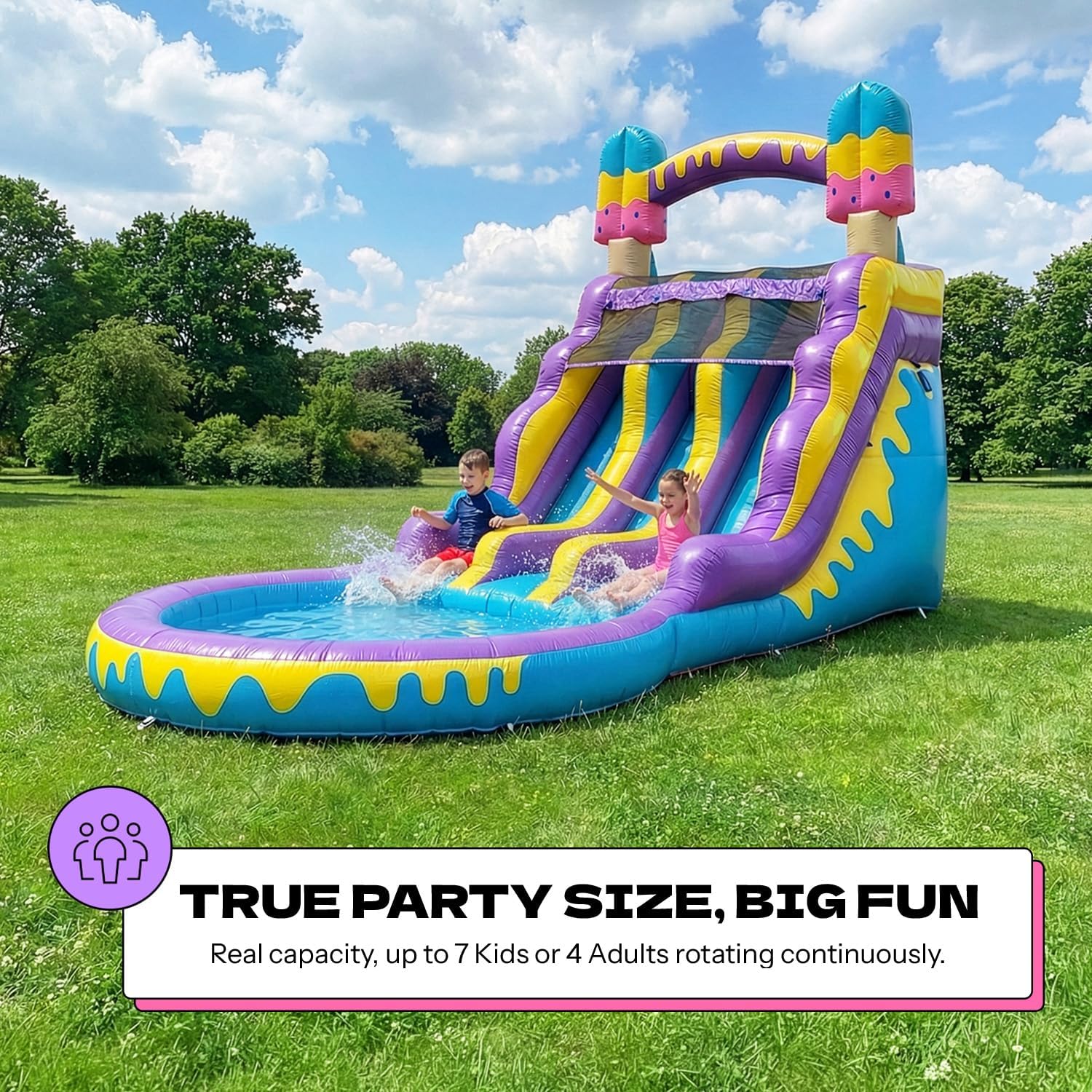 Step-by-step guide for best inflatable water slide for backyard,dual lane water slide pros cons,commercial PVC water slide vs nylon,ice pop water slide worth buying,should I buy a 16ft water slide,best water slide for car and home use - complete tutorial