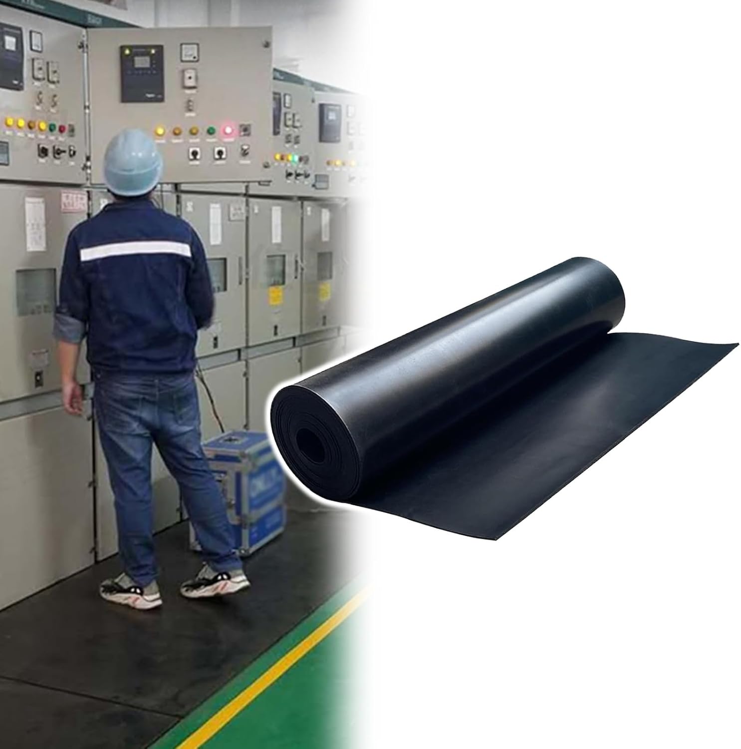 Image 1 of best insulating rubber mat for electrical work