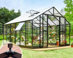 Image 1 of best large aluminum greenhouse