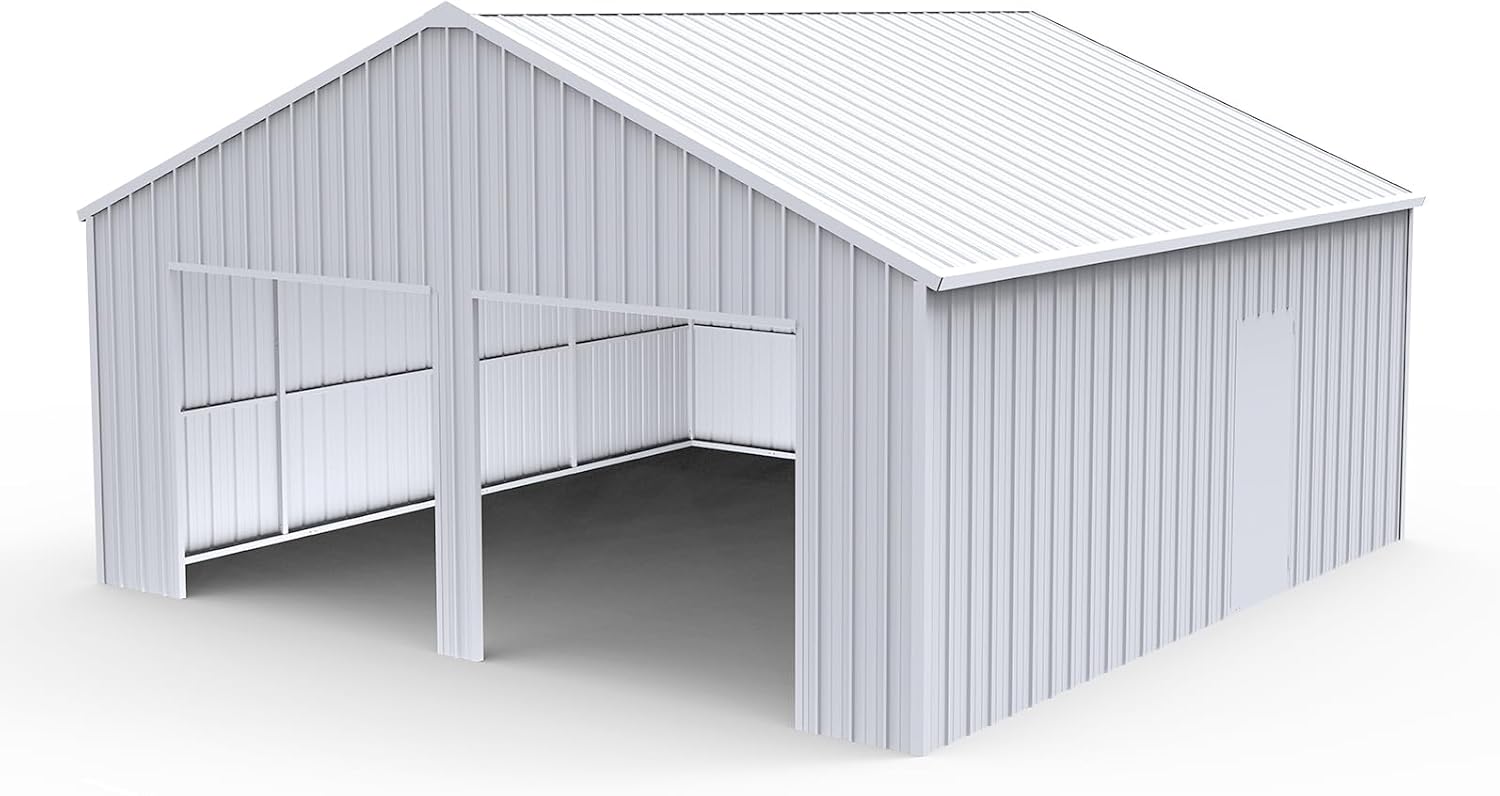 Image 1 of best large metal storage shed