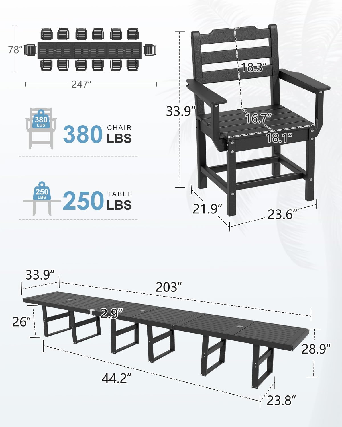 Step-by-step guide for best large patio dining set for 14,17 piece outdoor dining set worth buying,K Knowbody dining set pros cons,heavy duty HDPE patio set for large gatherings,best outdoor dining set for family reunions,should I buy a steel reinforced patio set - complete tutorial