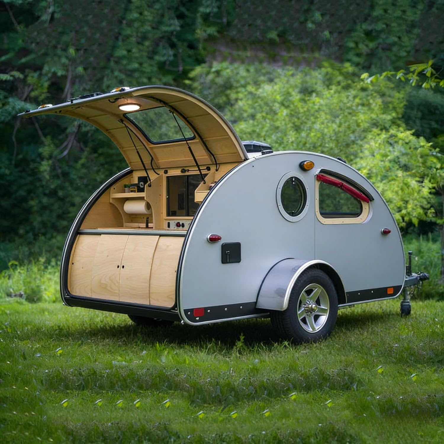 Image 1 of best lightweight teardrop trailer