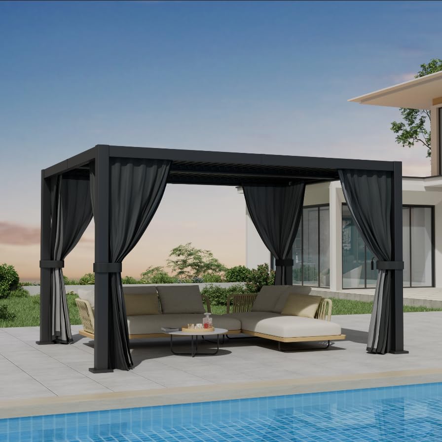 Image 1 of best louvered pergola aluminum