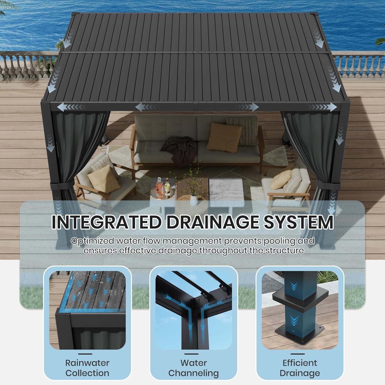 best louvered pergola aluminum,should I buy a louvered pergola,adjustable roof pergola pros cons,BESUNYST pergola worth buying,best outdoor pergola for patio shade,aluminum pergola vs wood pergola performance testing and real-world results