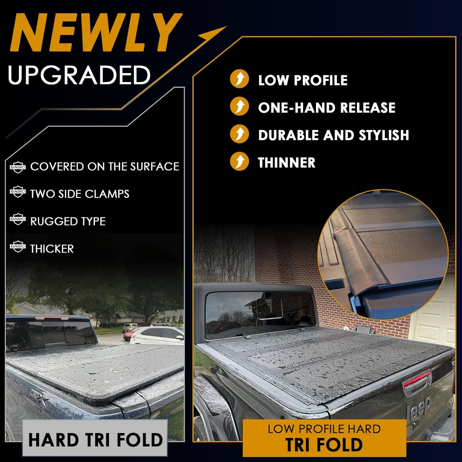 Best Low Profile Tonneau Cover: Our Expert Hands-On Analysis 2 best low profile tonneau cover,low profile tonneau cover worth it,hard tri fold tonneau cover pros cons,best tonneau cover for Silverado,Skexi tonneau cover honest,should I buy a low profile tonneau cover unboxing and complete package contents