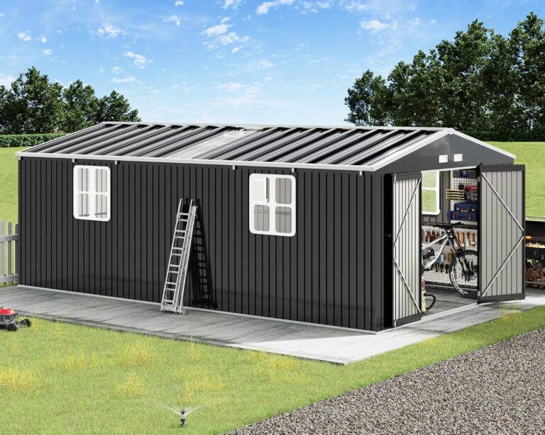 Image 1 of best metal storage shed for backyard