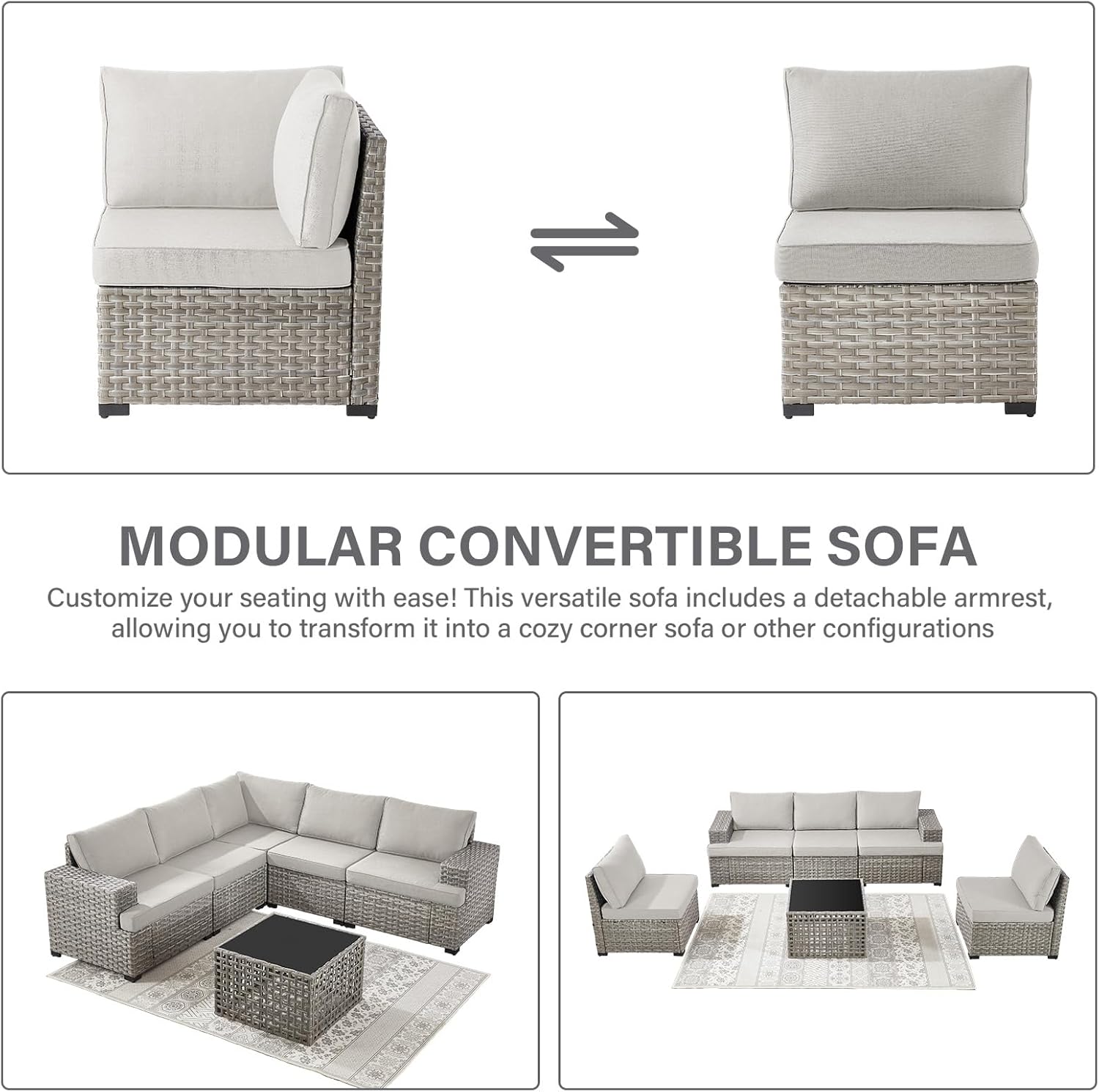 best modular patio conversation set,should I buy modular patio furniture,Belord outdoor sectional vs alternatives,modular wicker sofa pros cons,best outdoor conversation set for car,patio furniture worth buying performance testing and real-world results