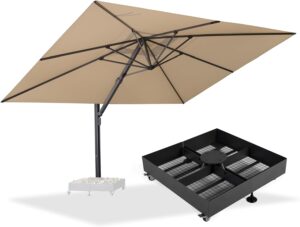 Image 1 of best offset umbrella for patio