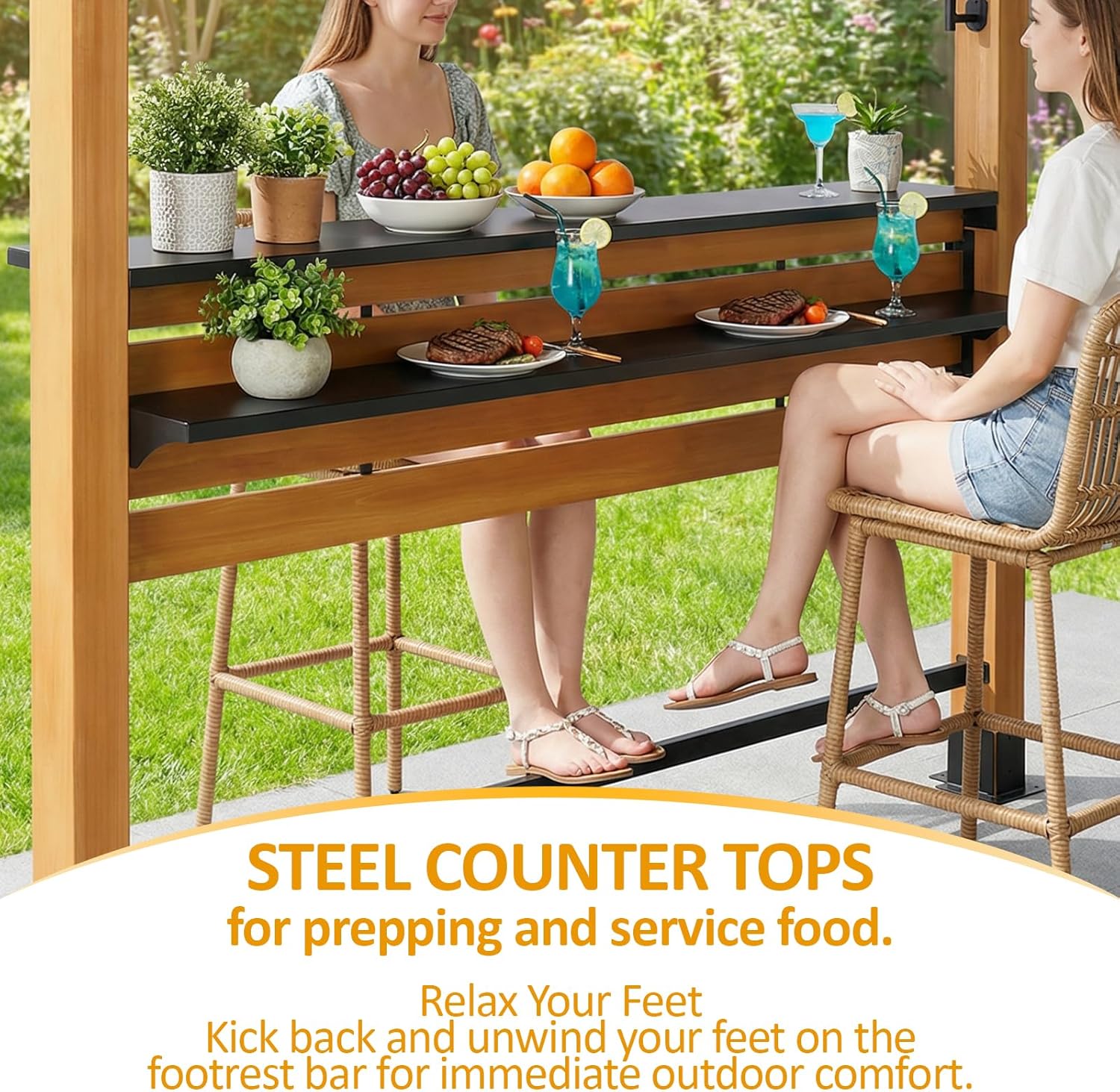 Step-by-step guide for best outdoor bar gazebo for entertaining,should I buy a cedar bar gazebo,outdoor bar gazebo vs pergola,galvanized steel roof gazebo pros cons,best outdoor entertaining setup for backyard,StarEcho bar center worth buying - complete tutorial