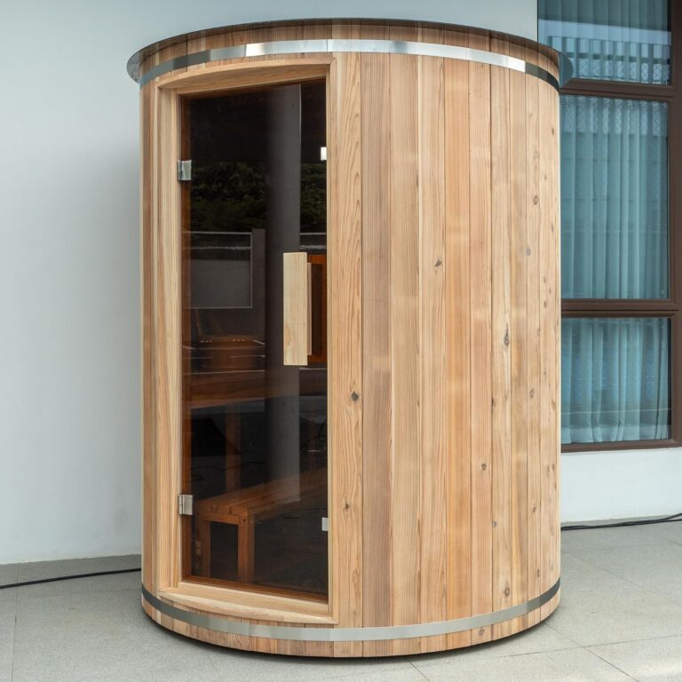 Image 1 of best outdoor barrel sauna