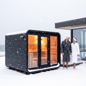 Image 1 of best outdoor barrel sauna kit