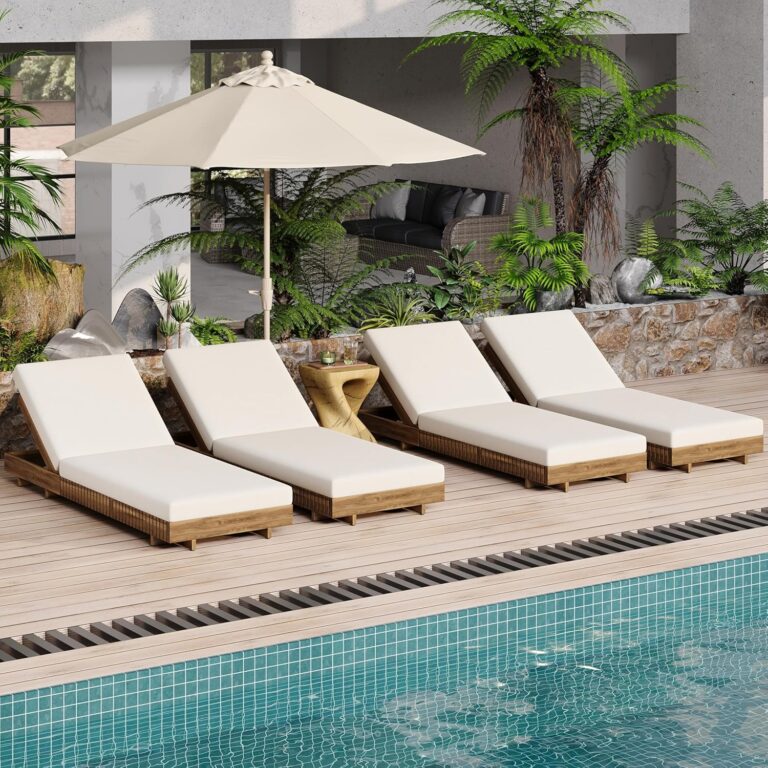 Image 1 of best outdoor chaise lounge set