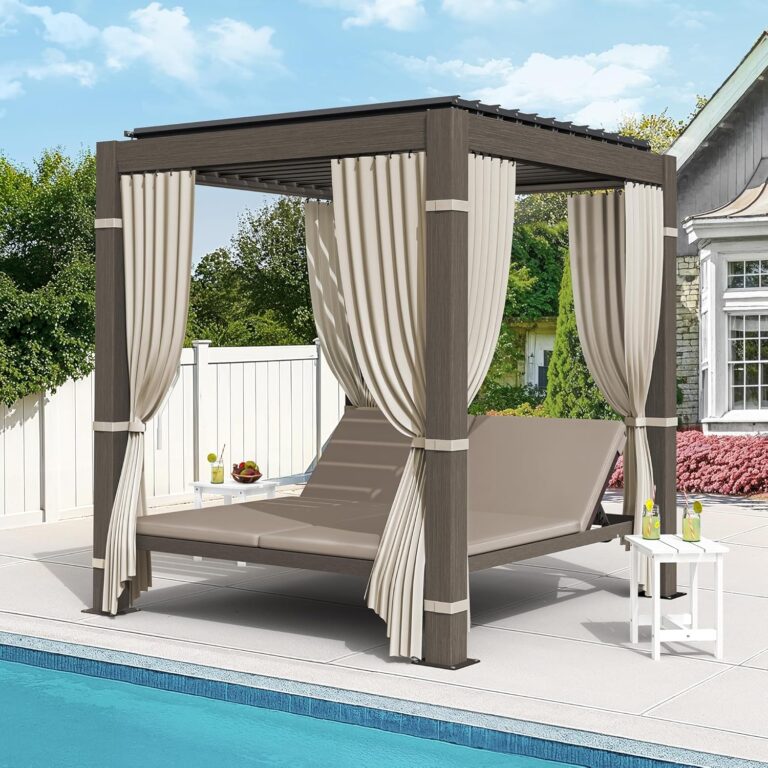 Image 1 of best outdoor daybed with pergola
