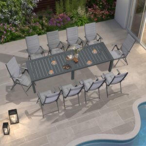 Image 1 of best outdoor dining set for 10
