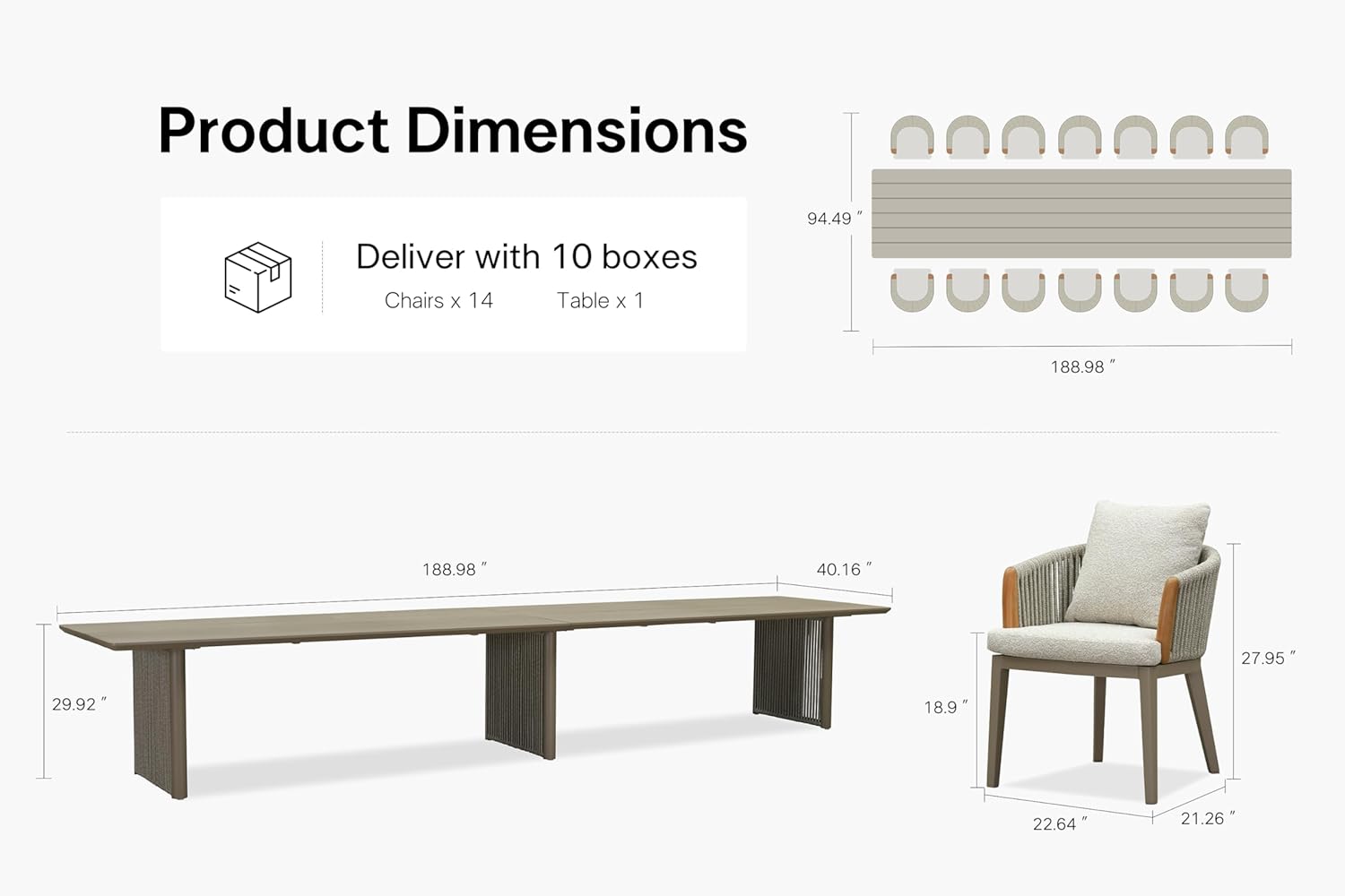 best outdoor dining set for 14,should I buy Purple Leaf patio set,Purple Leaf Hailar Series pros cons,outdoor dining set worth buying,best 14-seat patio furniture,Purple Leaf vs other brands unboxing and complete package contents