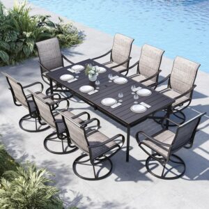 Image 1 of best outdoor dining set for 8