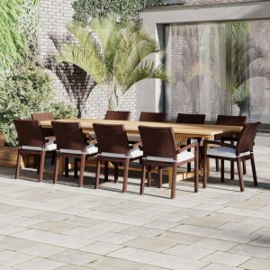 Image 1 of best outdoor dining set for patio