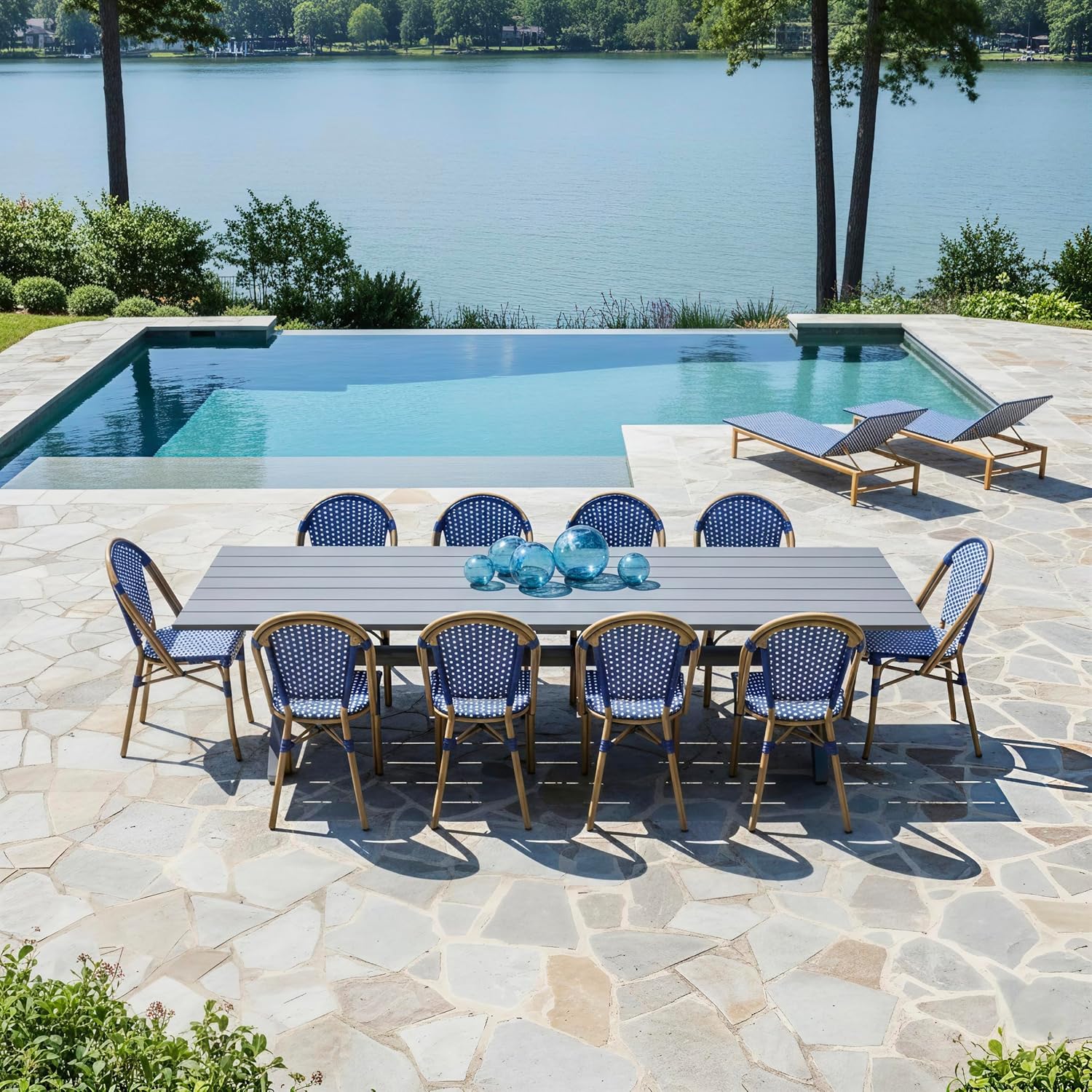 Image 1 of best outdoor dining set for patio