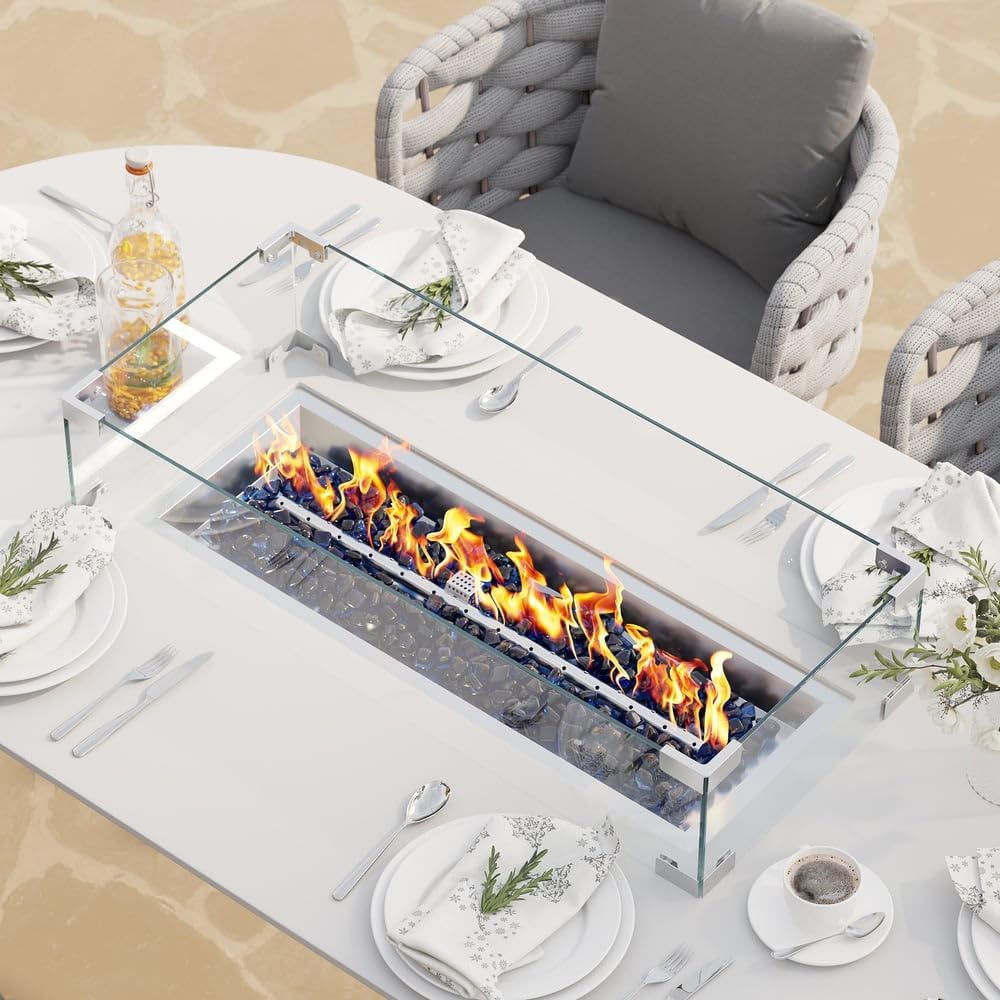 best outdoor dining set with fire pit,outdoor dining set fire pit table,propane fire pit dining set pros cons,best patio dining set with fire feature,buy outdoor dining set with fire pit,Cogitil outdoor dining set worth buying performance testing and real-world results
