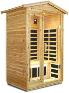 Image 1 of best outdoor infrared sauna for two