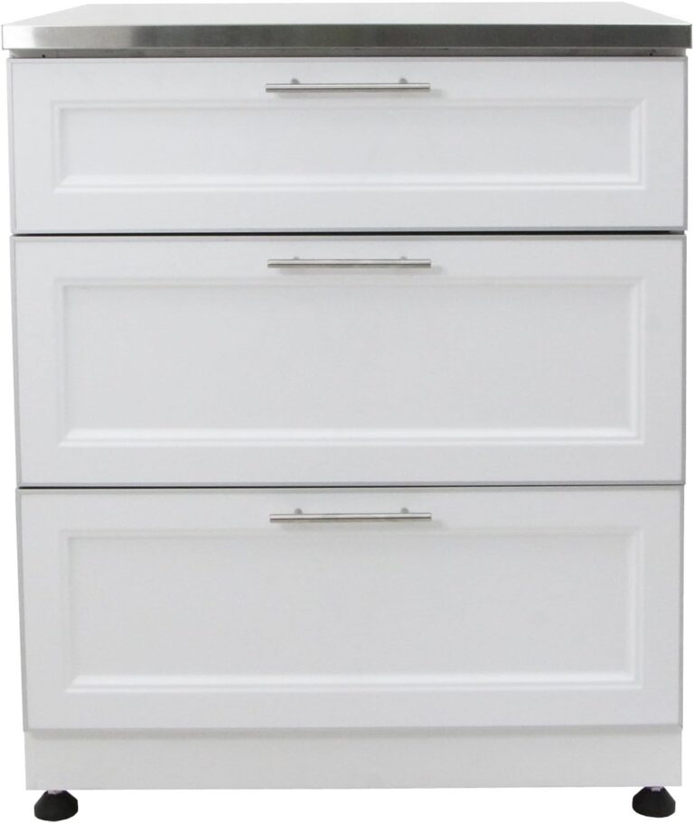 Image 1 of best outdoor kitchen 3 drawer cabinet
