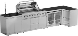 Image 1 of best outdoor kitchen island for large gatherings