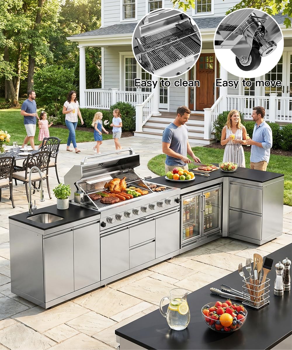 Step-by-step guide for best outdoor kitchen island for large gatherings,outdoor kitchen island worth buying,outdoor kitchen island pros cons,best modular patio kitchen kit,Keainvren outdoor kitchen honest,outdoor kitchen island vs built-in - complete tutorial