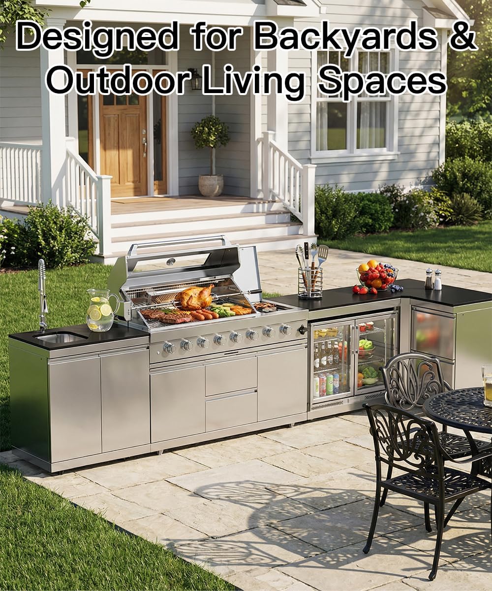 best outdoor kitchen island for large gatherings,outdoor kitchen island worth buying,outdoor kitchen island pros cons,best modular patio kitchen kit,Keainvren outdoor kitchen honest,outdoor kitchen island vs built-in performance testing and real-world results