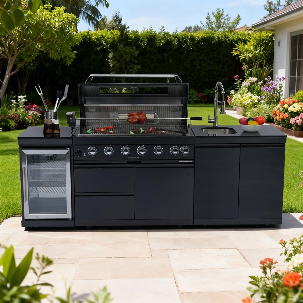 Image 1 of best outdoor kitchen island grill