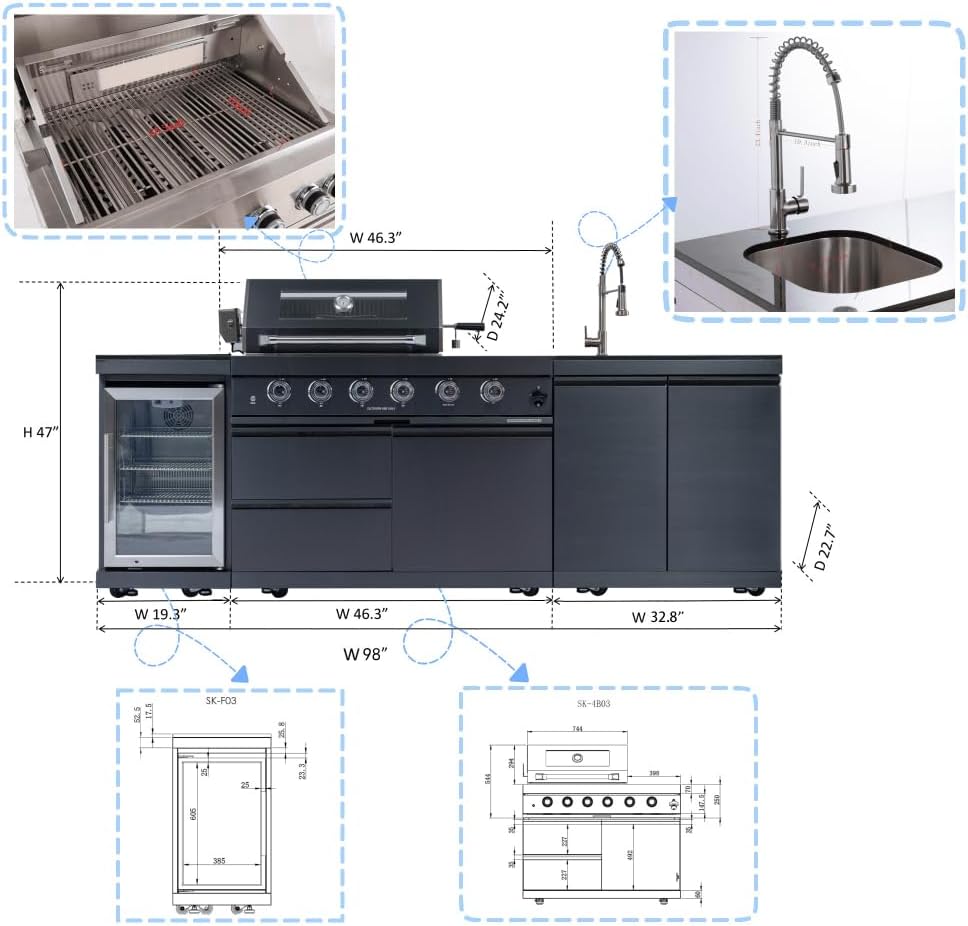 best outdoor kitchen island with grill,outdoor kitchen island worth buying,outdoor kitchen island pros cons,should I buy an outdoor kitchen island,outdoor kitchen island vs built-in,best outdoor kitchen for patio unboxing and complete package contents