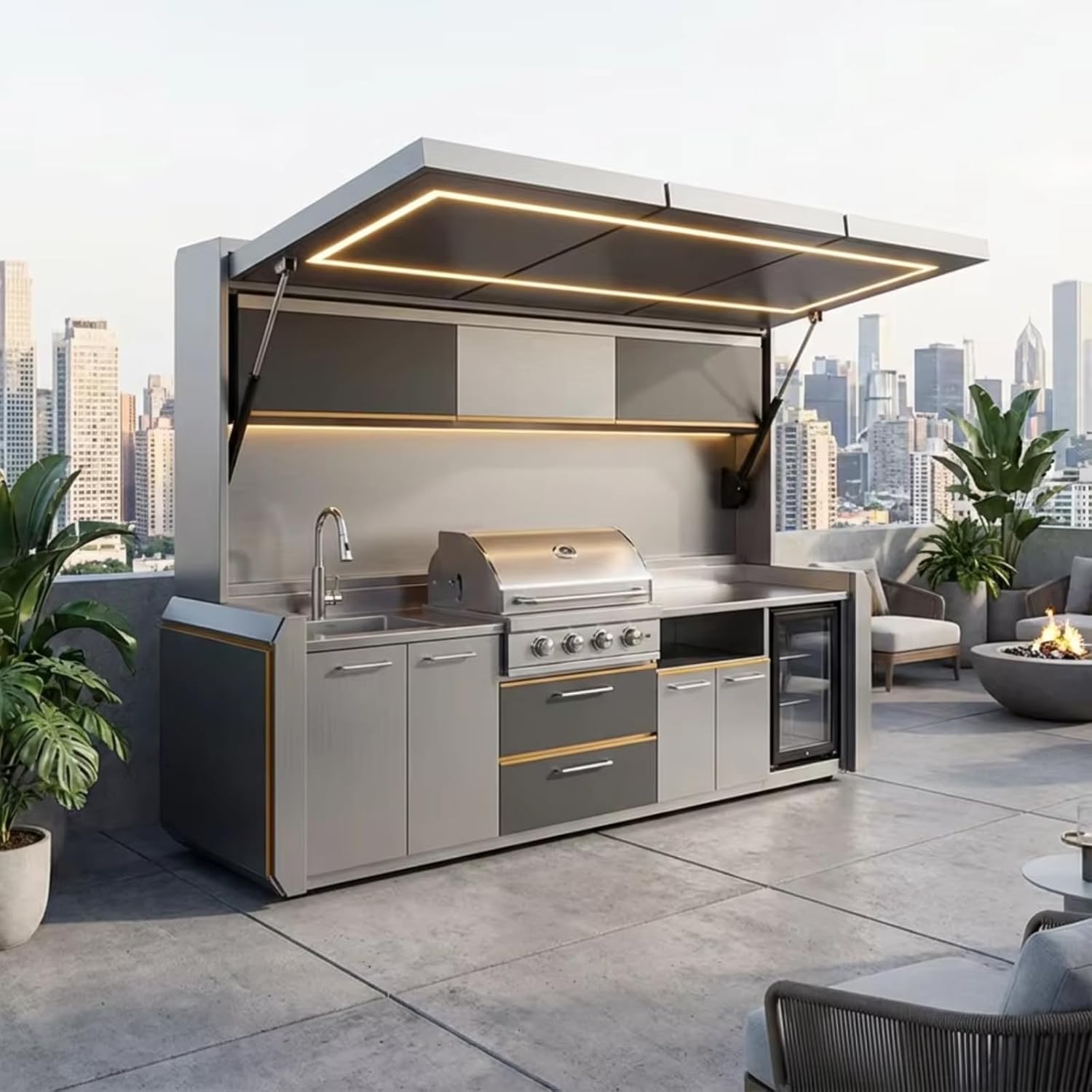 Image 1 of best outdoor kitchen station