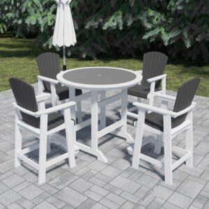 Image 1 of best outdoor patio bar table set