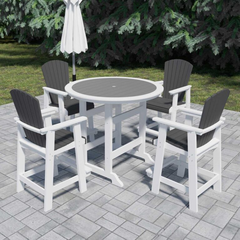 Image 1 of best outdoor patio bar table set
