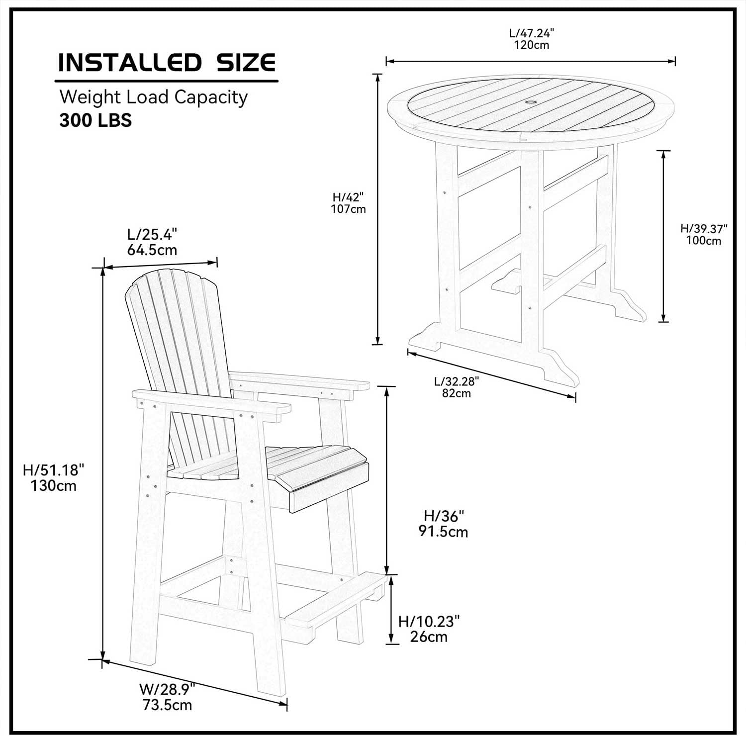 Step-by-step guide for best outdoor patio bar table set,should I buy outdoor bar set,HDPE Adirondack chairs pros cons,all-weather bar table set worth buying,SRECELL bar set vs others,best high top dining set for deck - complete tutorial