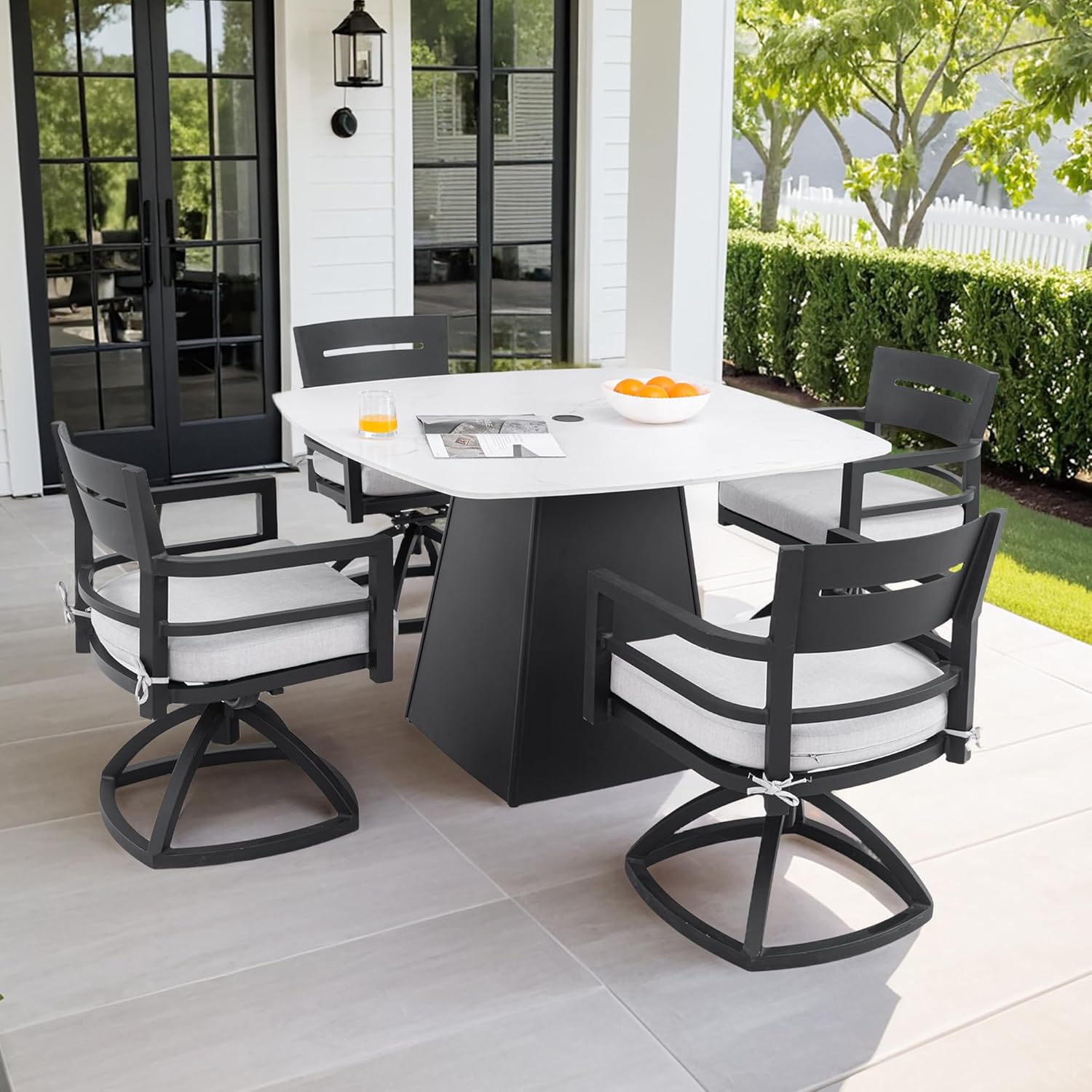 Image 1 of best outdoor patio dining set