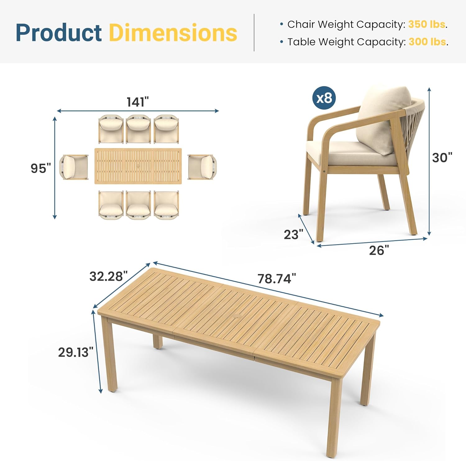 best outdoor patio dining set,should I buy an outdoor dining set,acacia wood patio set pros cons,outdoor dining set vs conversation set,best patio furniture for backyard,Wisteria Lane outdoor set honest unboxing and complete package contents
