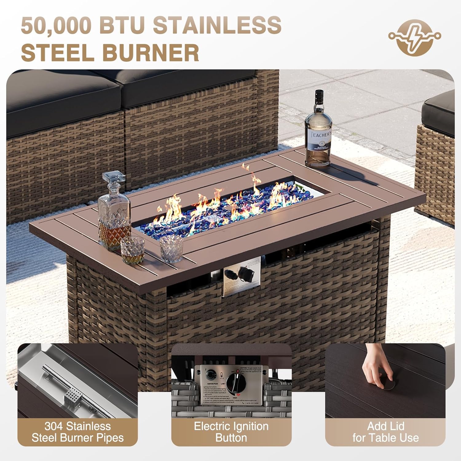 Step-by-step guide for best outdoor patio furniture sets,should I buy outdoor patio furniture set,Aoxun patio set pros cons,best fire pit conversation set,outdoor furniture with fire pit worth buying - complete tutorial