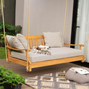 Image 1 of best outdoor porch swing bed