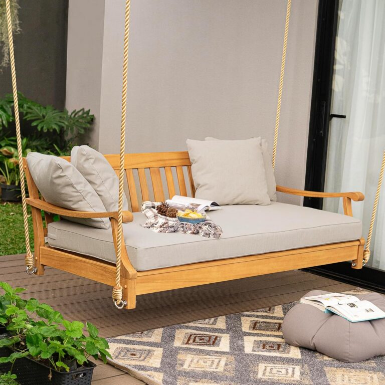 Image 1 of best outdoor porch swing bed